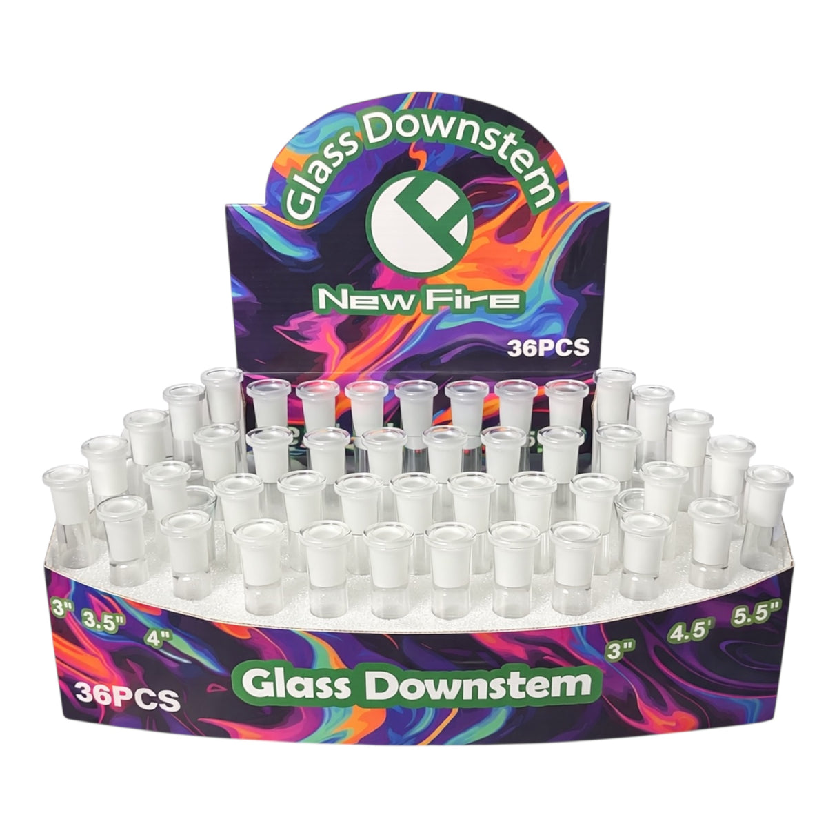 New Fire Glass Downstem