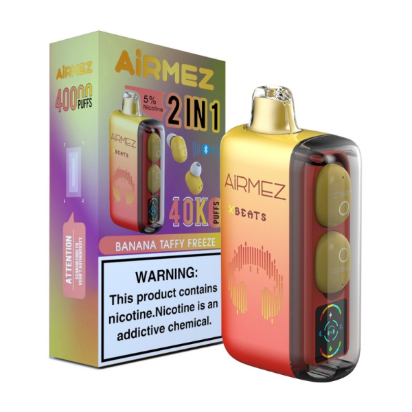 AirMez X-Beats Disposable Vape - 40,000 Puffs