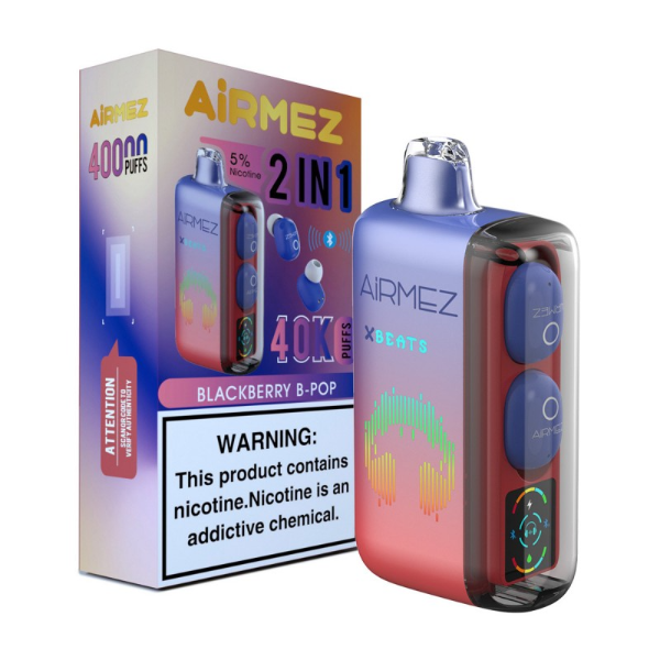 AirMez X-Beats Disposable Vape - 40,000 Puffs