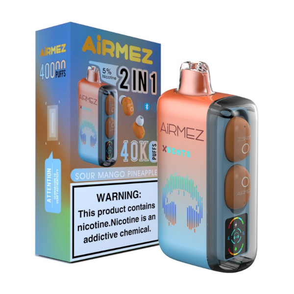 AirMez X-Beats Disposable Vape - 40,000 Puffs