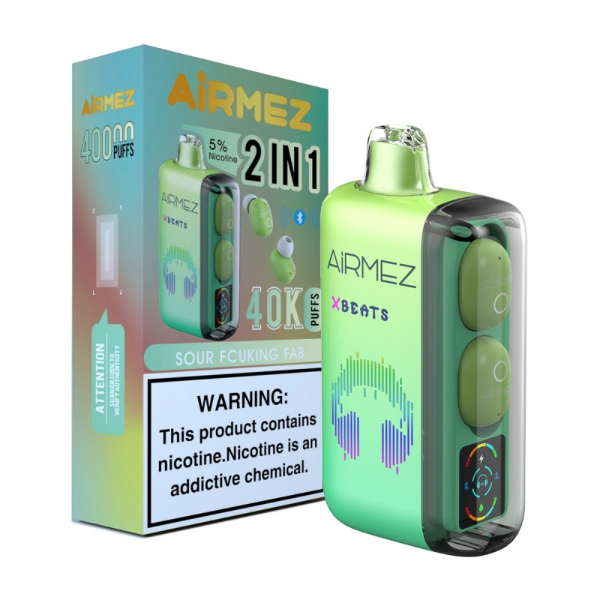 AirMez X-Beats Disposable Vape - 40,000 Puffs