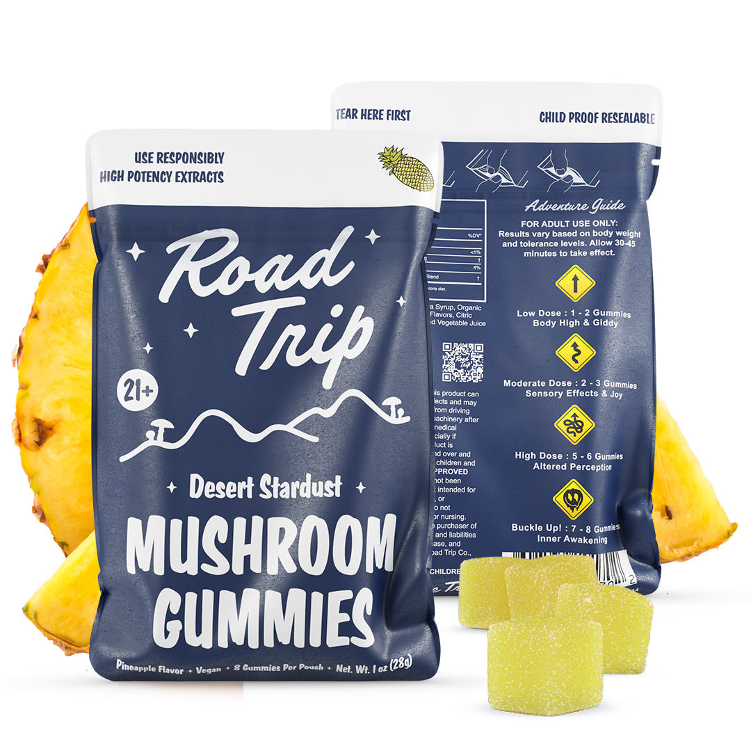 Road Trip Mushroom Desert Stardust Gummies