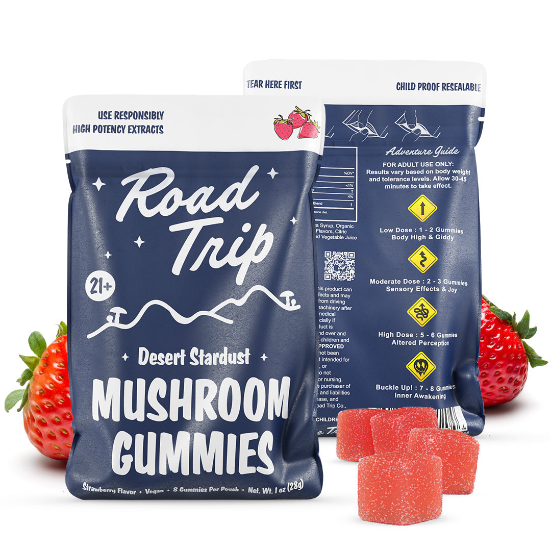 Road Trip Mushroom Desert Stardust Gummies