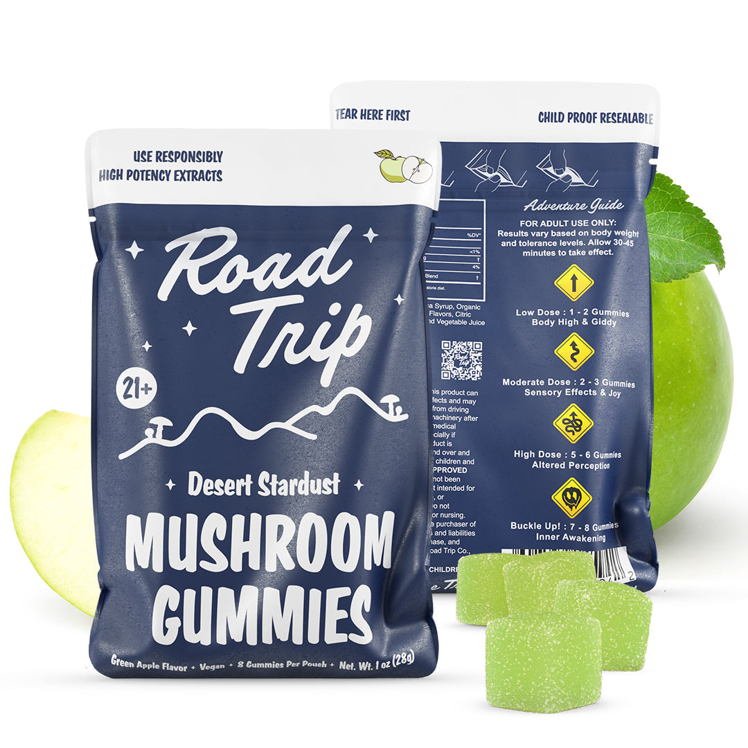 Road Trip Mushroom Desert Stardust Gummies