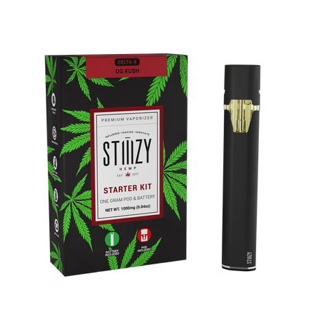 Stiiizy Starter Kit One Gram Pod & Battery - 1G