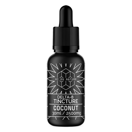 Hi On Nature: Delta-8 Tincture - 30ml, 2500mg