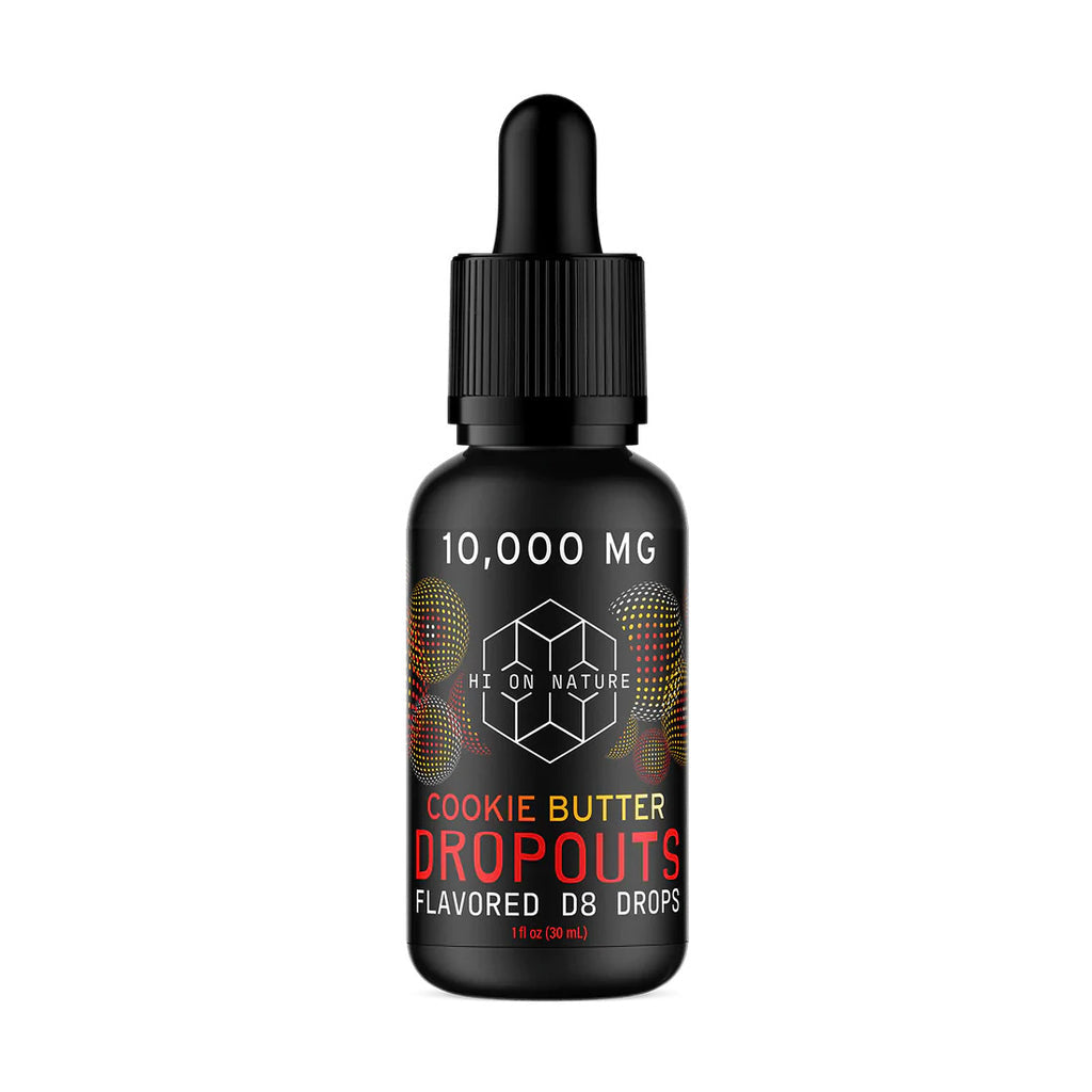 Hi On Nature: Dropouts Delta-8 Tincture - 30ml, 10,000mg