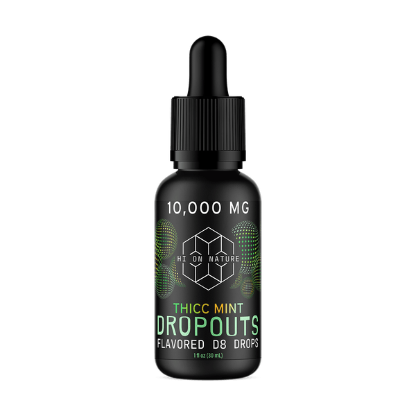 Hi On Nature: Dropouts Delta-8 Tincture - 30ml, 10,000mg