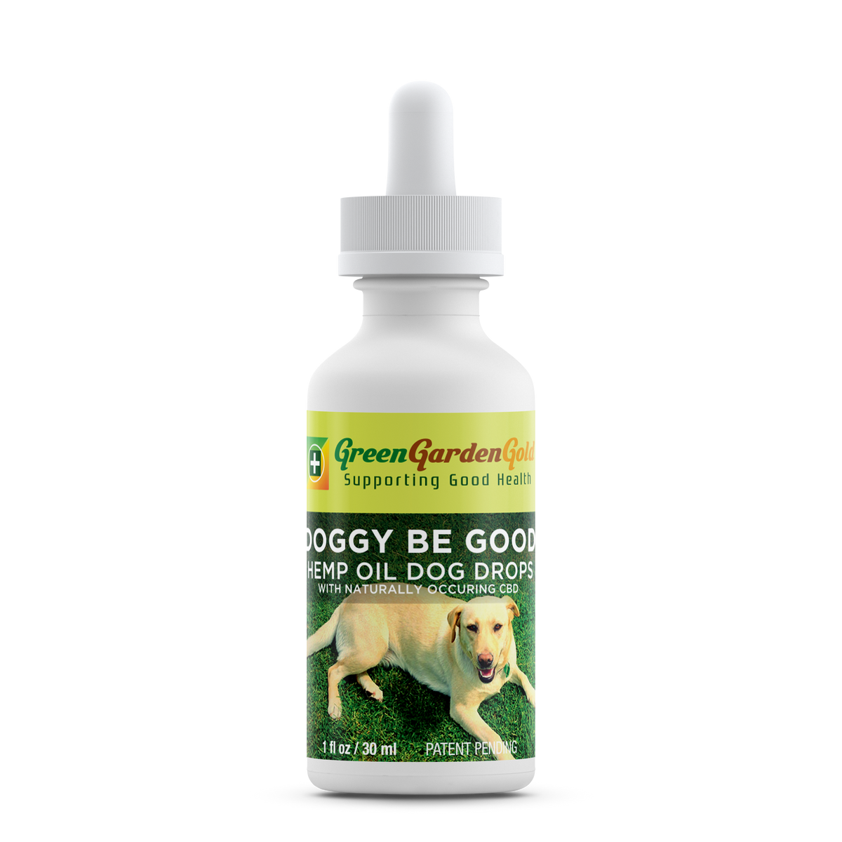 Green Garden Gold Doggy Be Good Hemp Oil Dog Drop - 1 fl oz / 30 ml