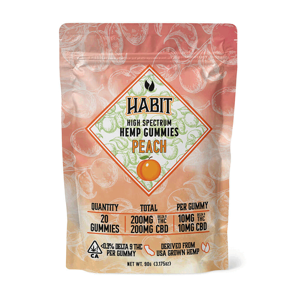 Habit High Spectrum Hemp Gummies - 400mg