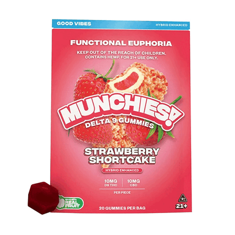 Delta Munchies Functional Euphoria Delta 9 Gummies - 400mg